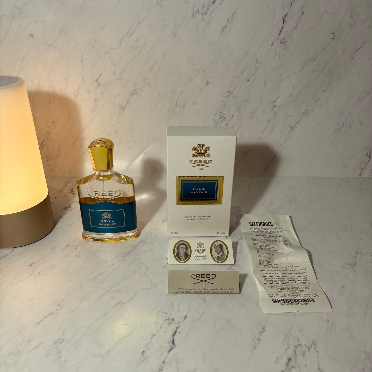 CREED FRAGRANCES 100ML
