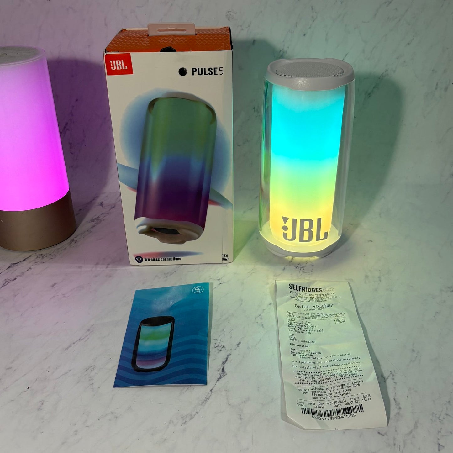 JBL PULSE 5 BLUETOOTH SPEAKER (WITH BASS)