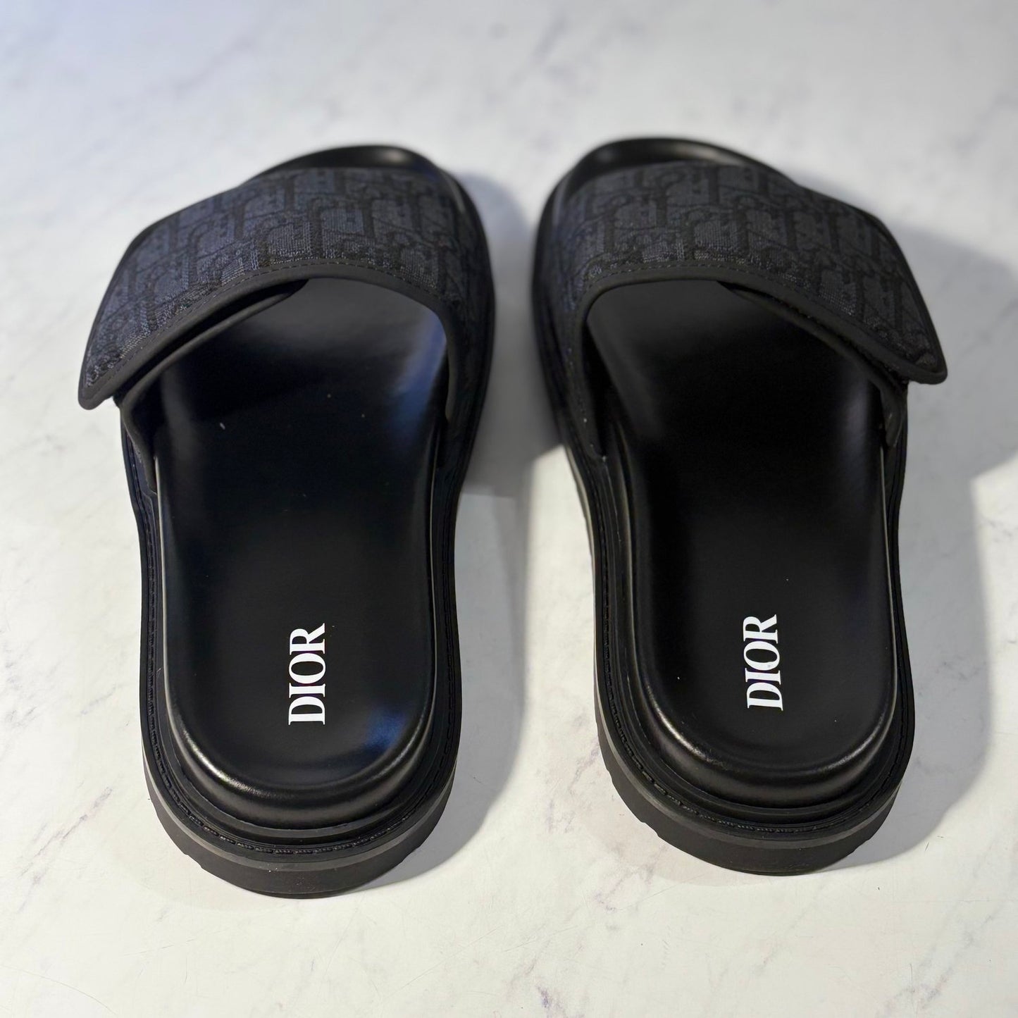 DIOR AQUA SLIDERS (SIZE 8-11 UK)