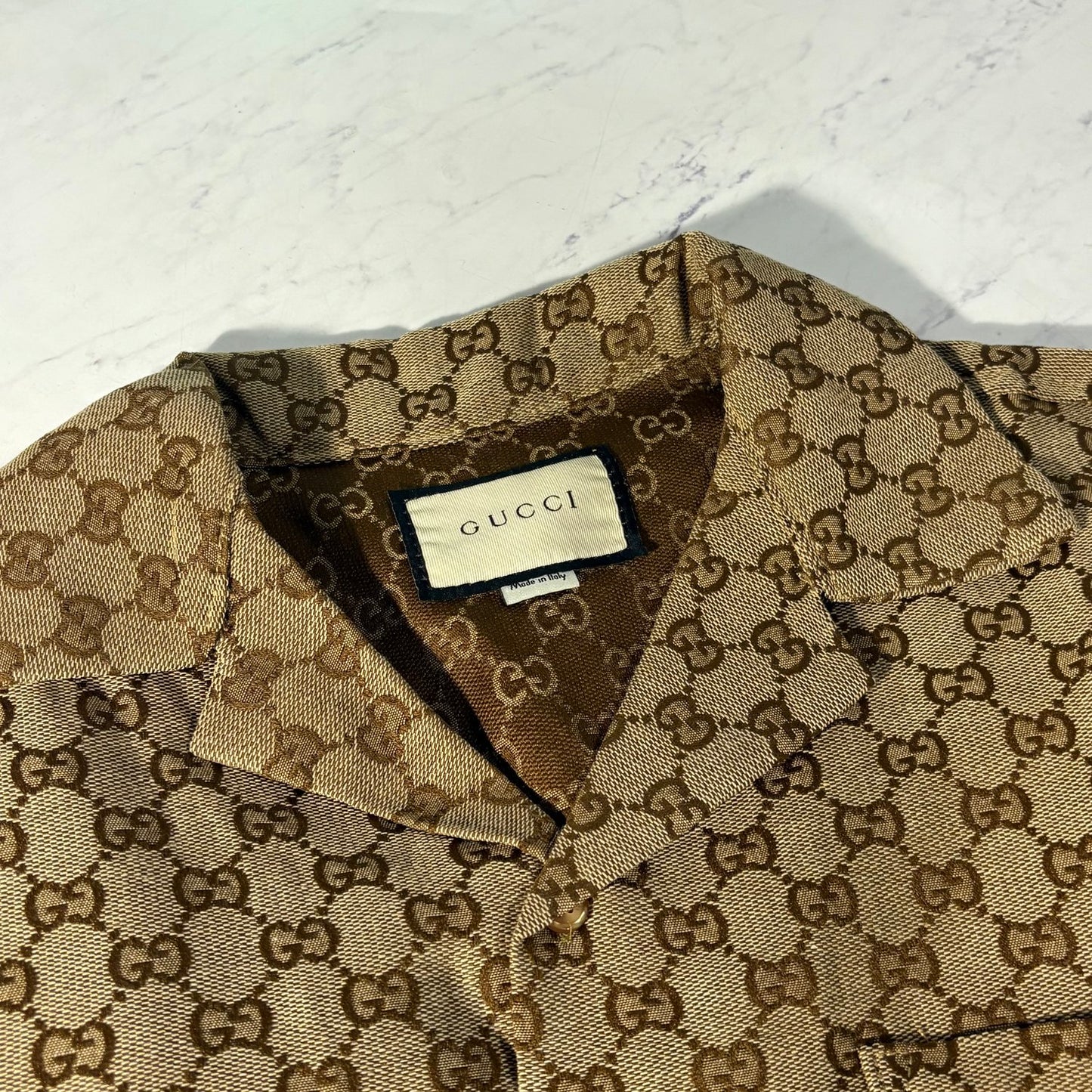 GUCCI SHIRT GG CANVAS