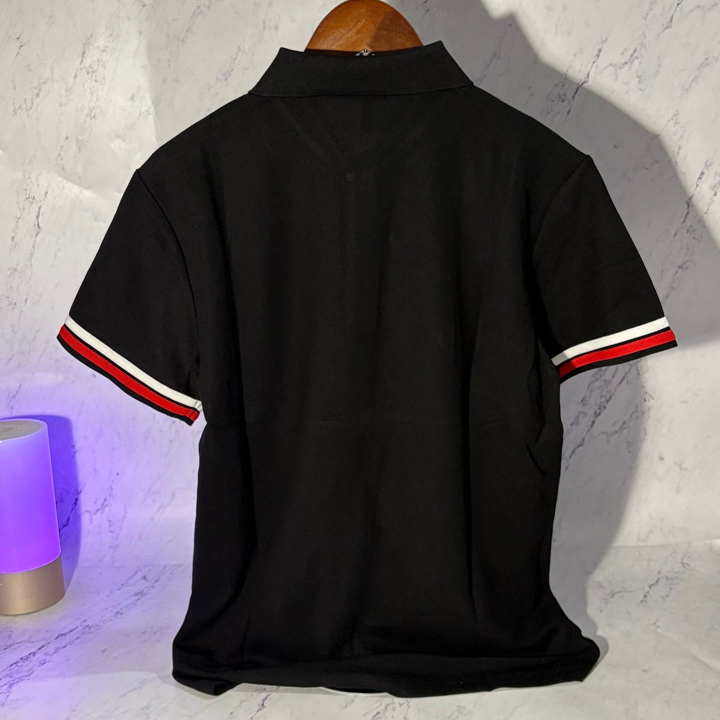 MONCLER COTTON PIQUET POLO SHIRT
