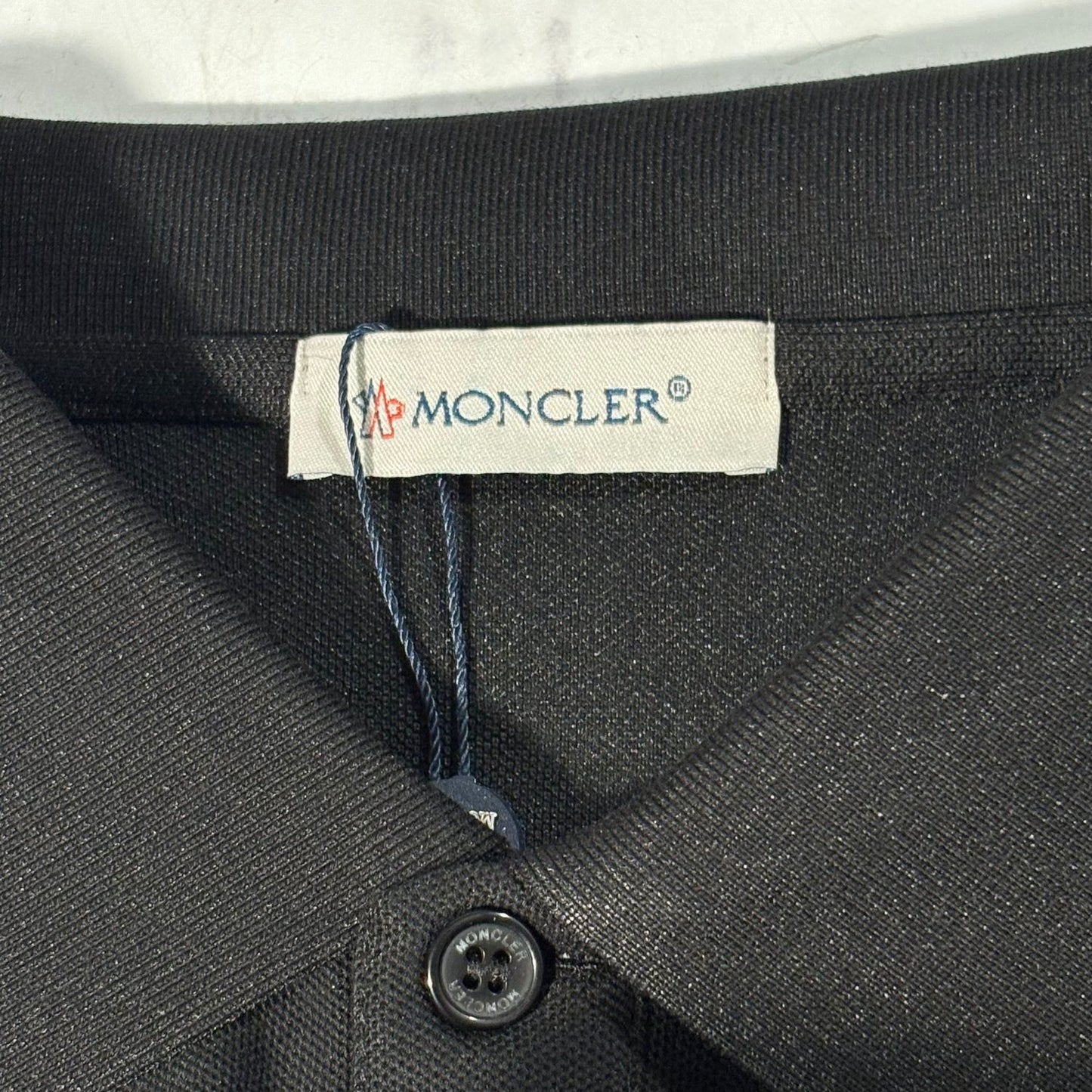 MONCLER COTTON PIQUET POLO SHIRT