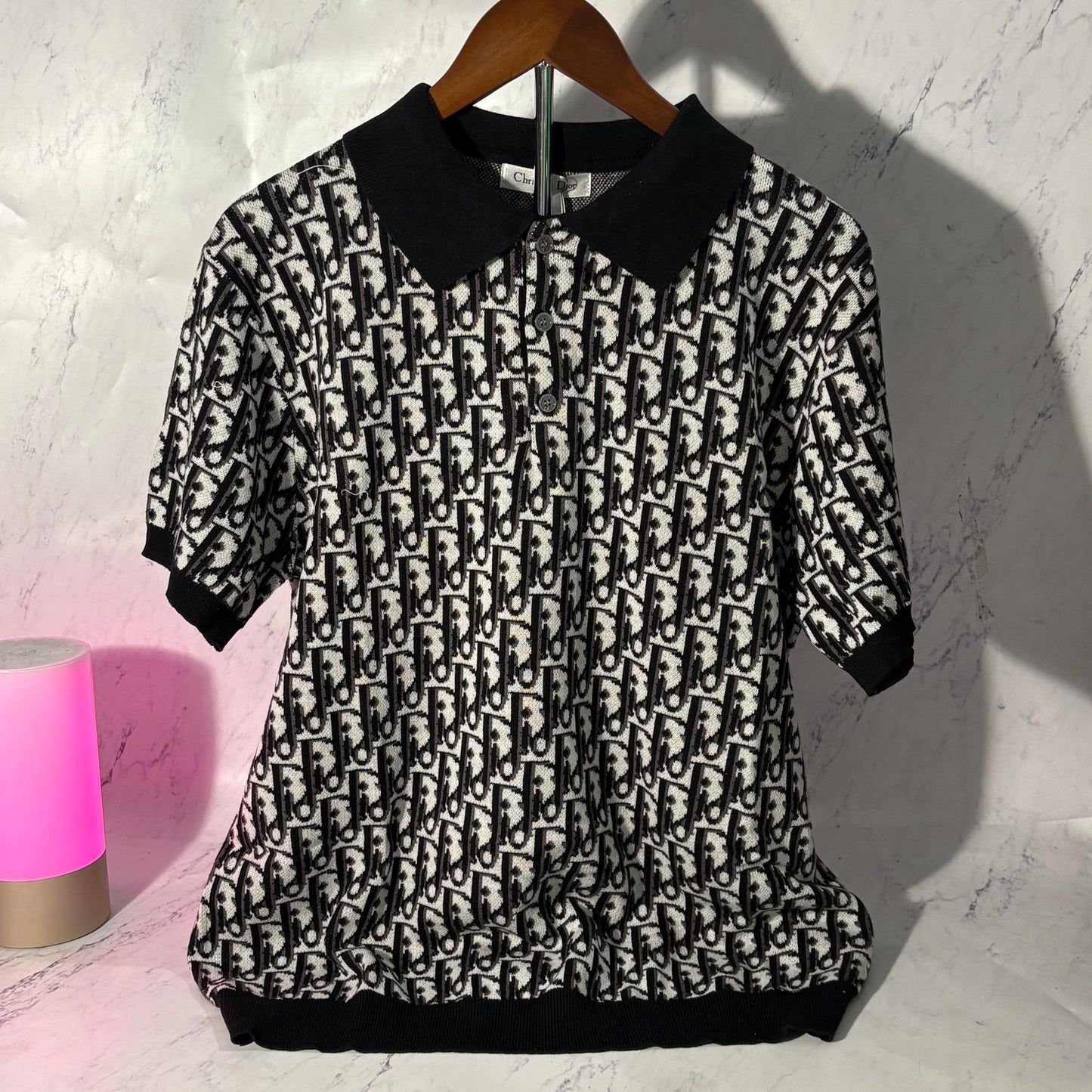 DIOR OBLIQUE POLO SHIRT