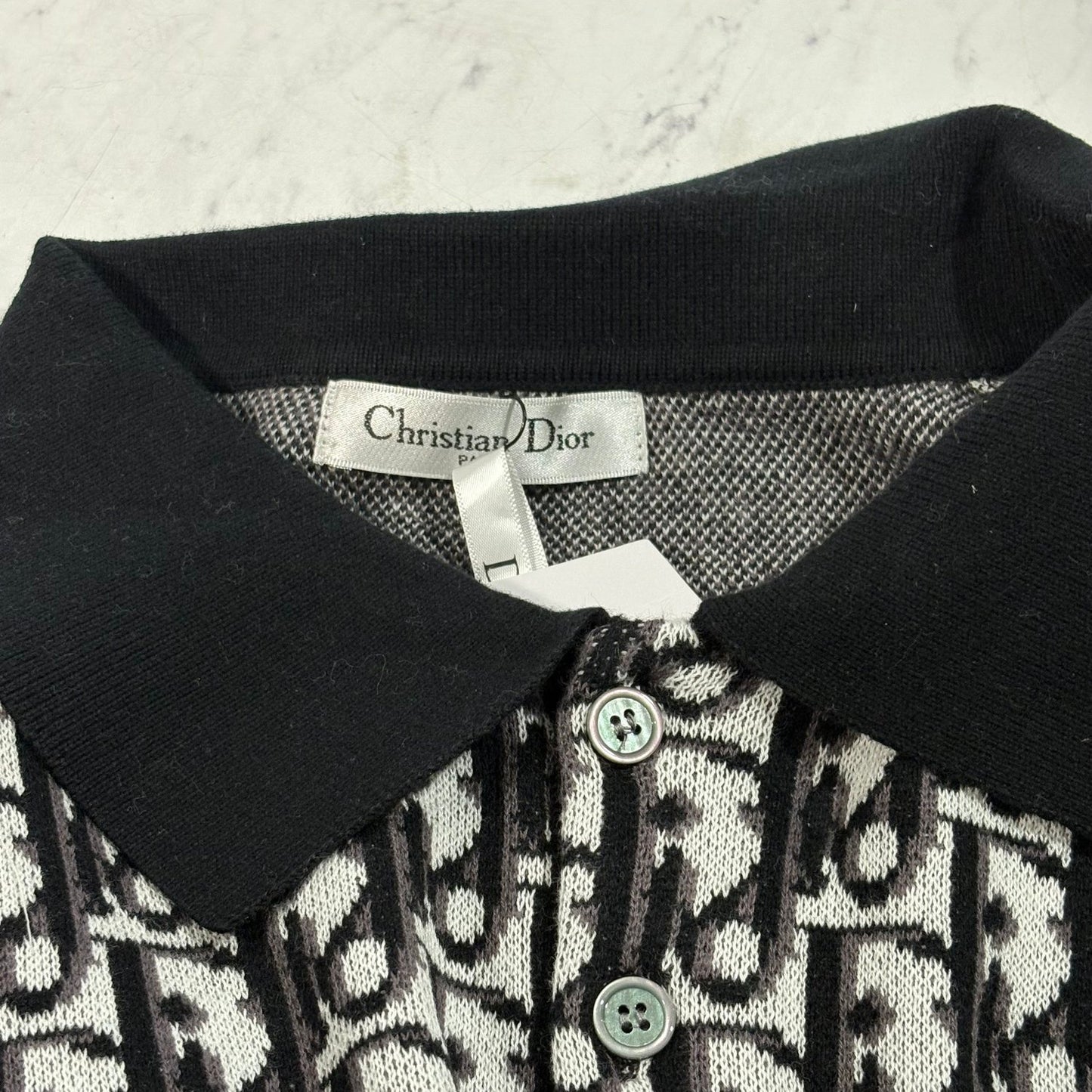 DIOR OBLIQUE POLO SHIRT