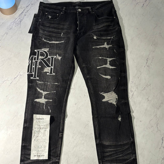 AMIRI HOCKEY STRAIGHT JEANS