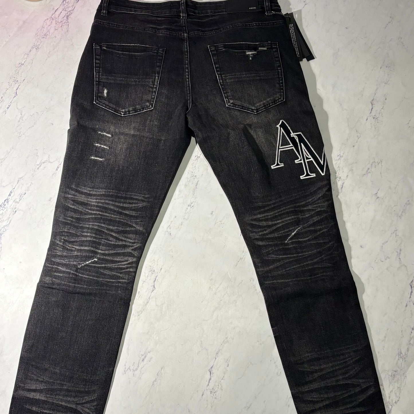 AMIRI HOCKEY STRAIGHT JEANS