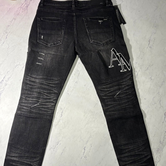 AMIRI HOCKEY STRAIGHT JEANS