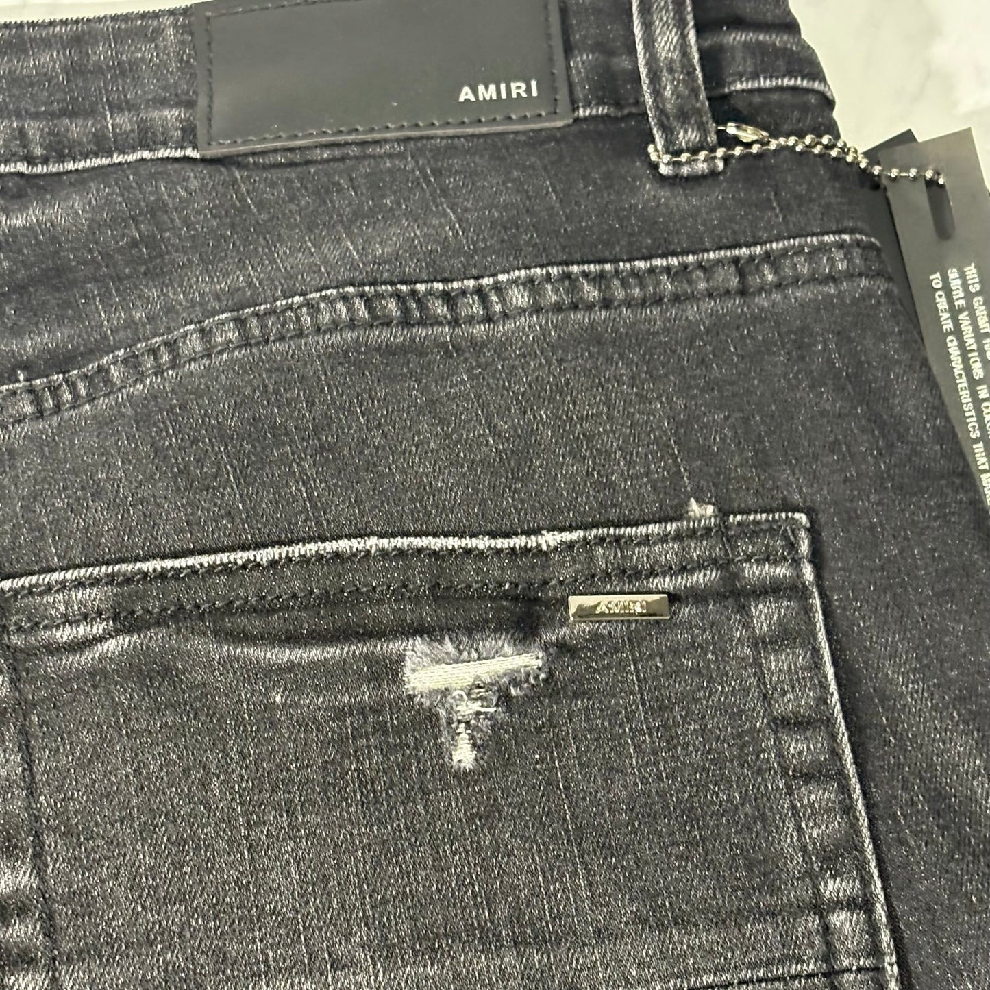 AMIRI HOCKEY STRAIGHT JEANS
