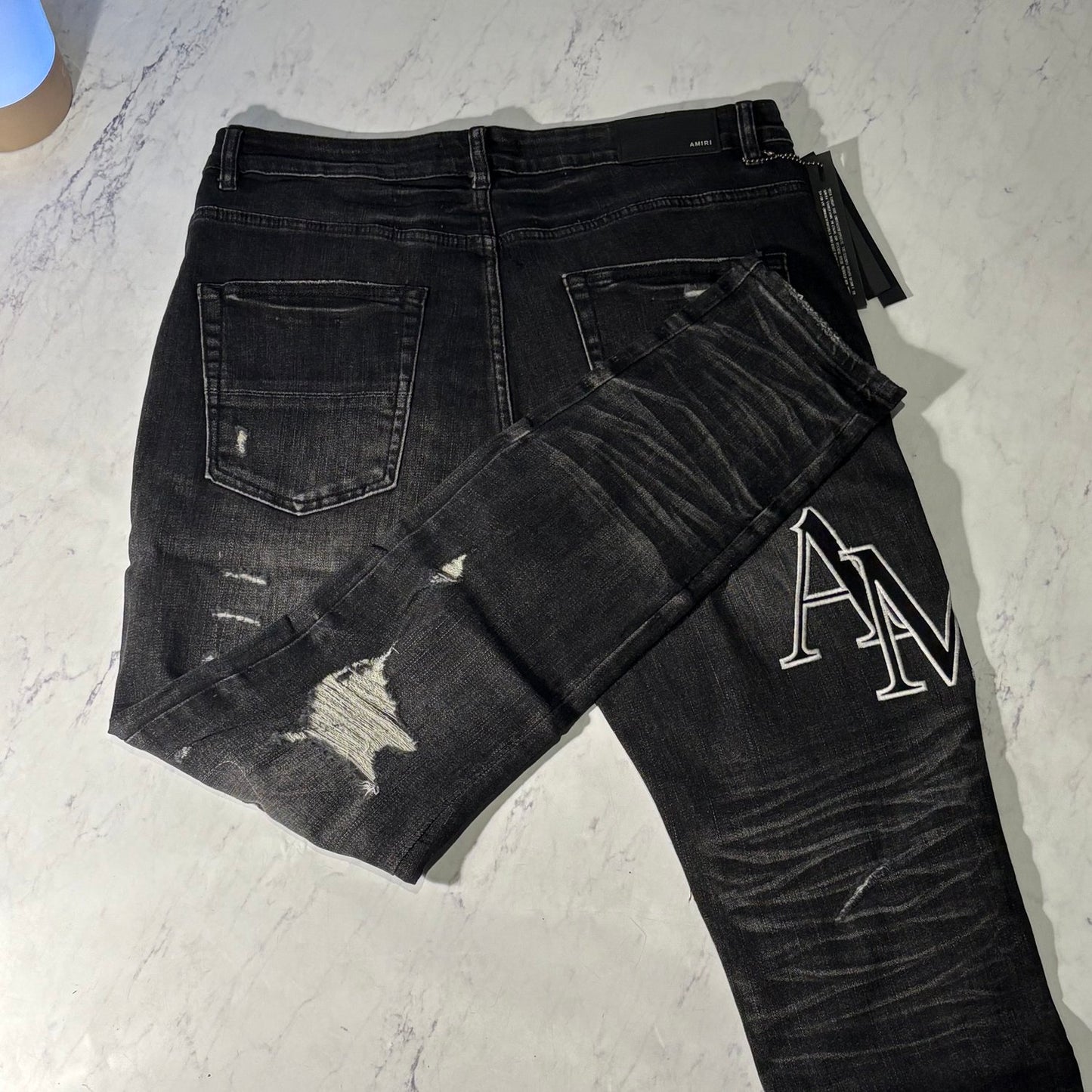 AMIRI HOCKEY STRAIGHT JEANS