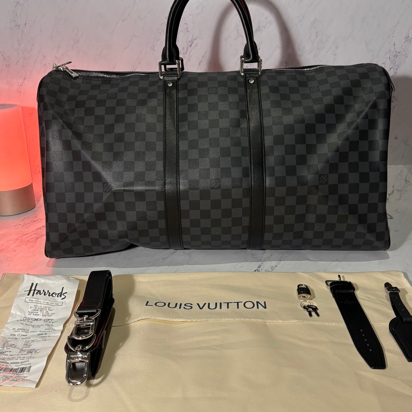 LV DUFFLE BAG 55CM