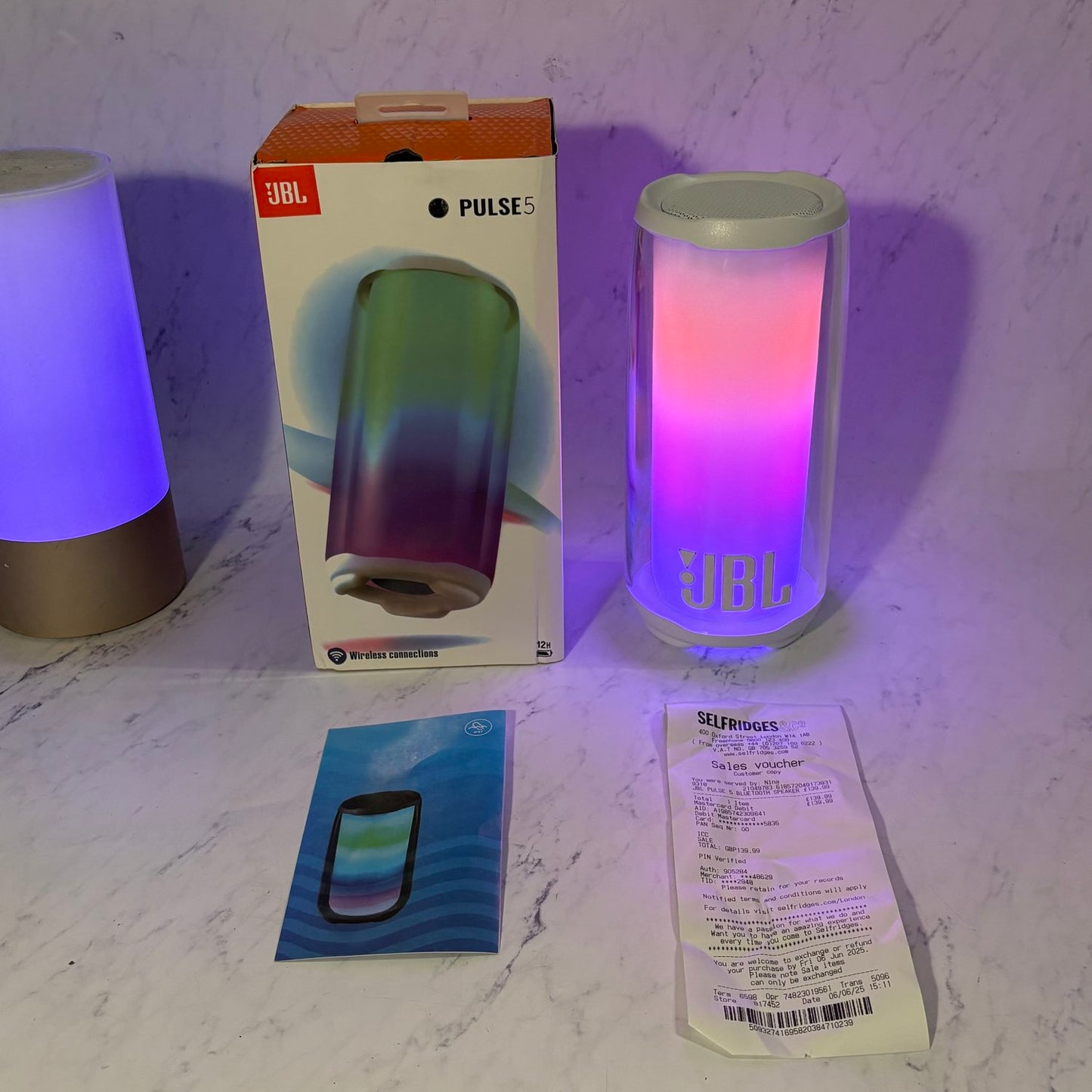 JBL PULSE 5 BLUETOOTH SPEAKER (WITH BASS)