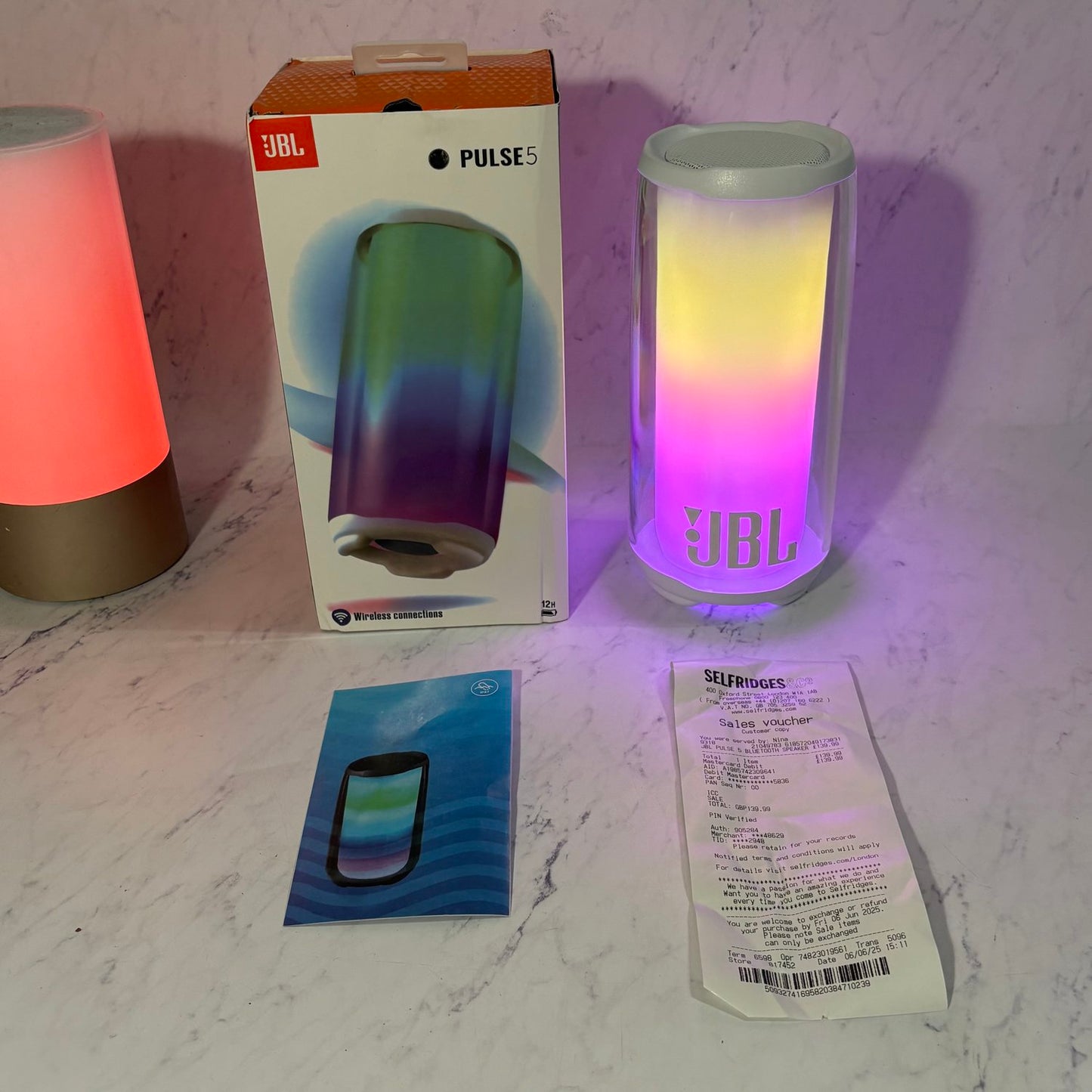 JBL PULSE 5 BLUETOOTH SPEAKER (WITH BASS)
