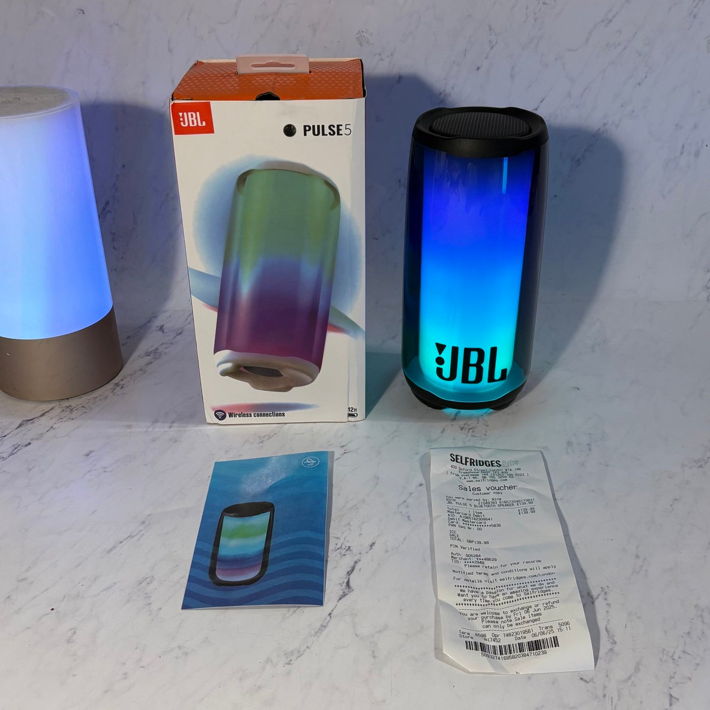 JBL PULSE 5 BLUETOOTH SPEAKER (WITH BASS)