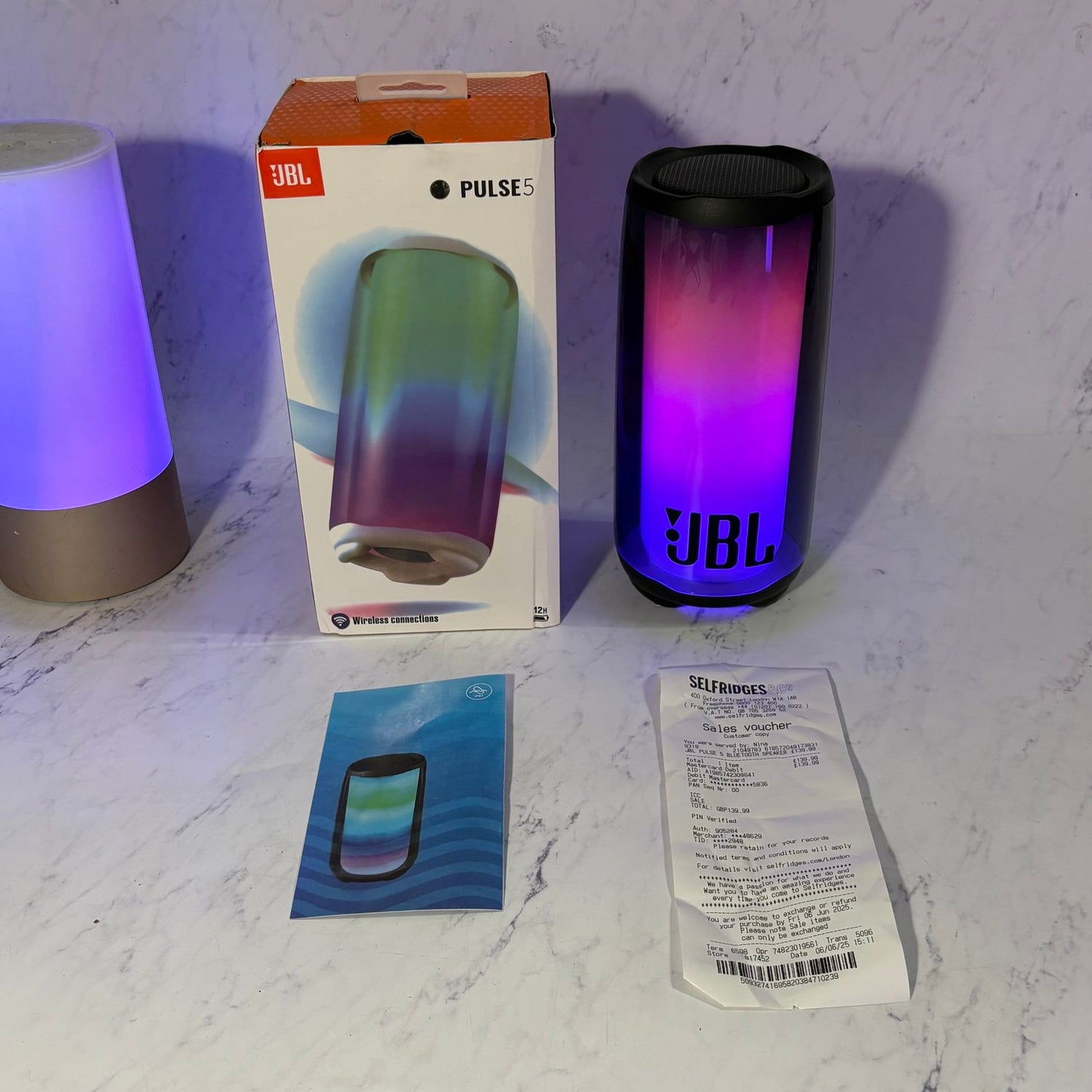 JBL PULSE 5 BLUETOOTH SPEAKER (WITH BASS)