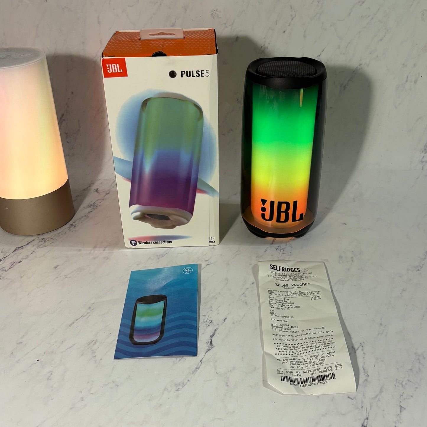 JBL PULSE 5 BLUETOOTH SPEAKER (WITH BASS)
