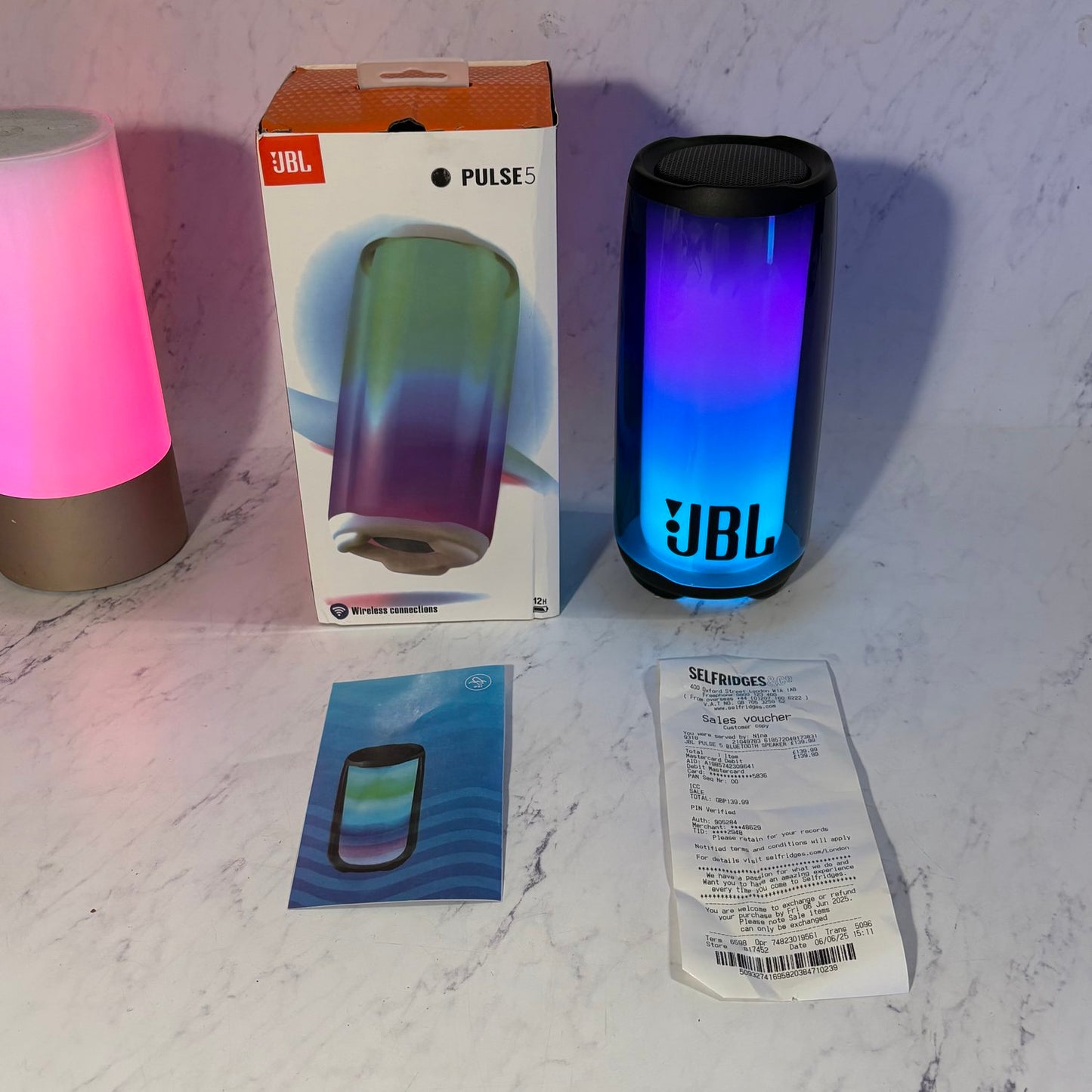 JBL PULSE 5 BLUETOOTH SPEAKER (WITH BASS)