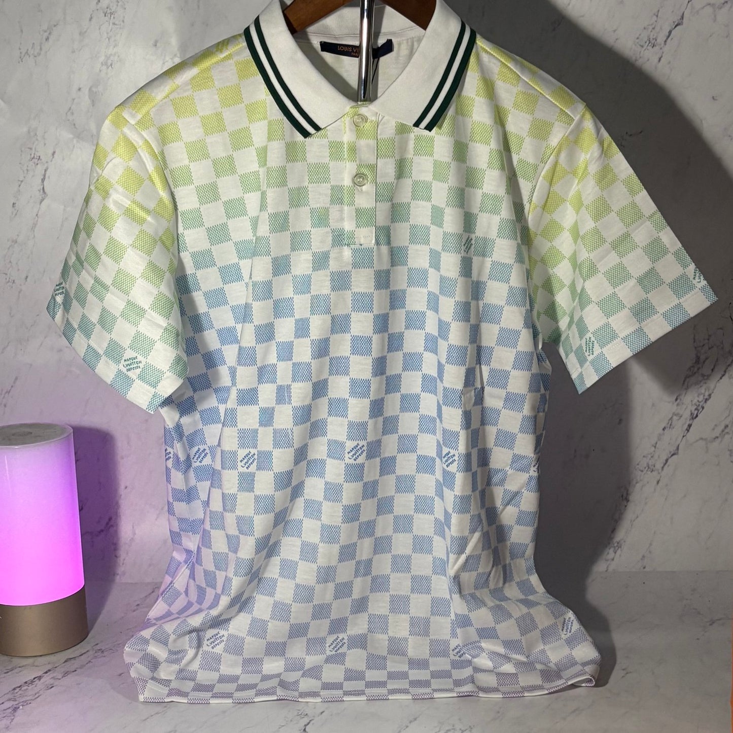 LV DAMIER GRADIENT POLO SHIRT