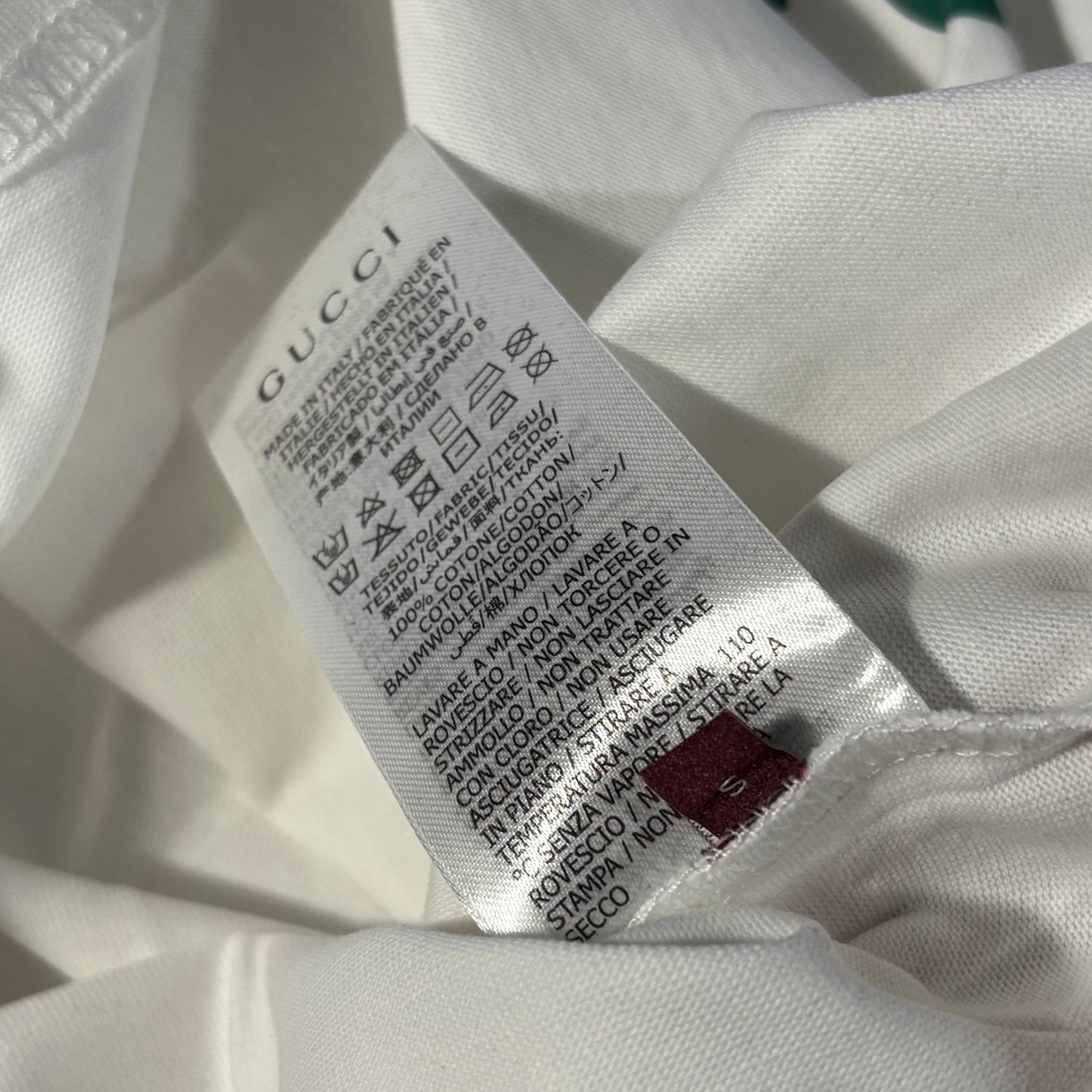 GUCCI PRINTED COTTON JERSEY T-SHIRT