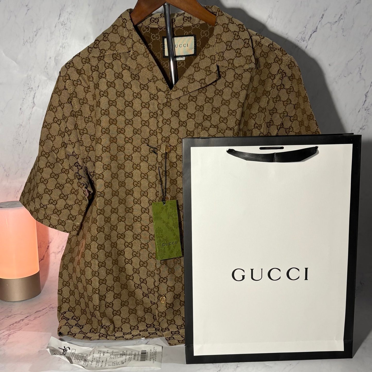 GUCCI SHIRT GG CANVAS