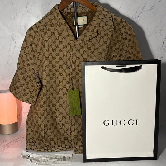 GUCCI SHIRT GG CANVAS