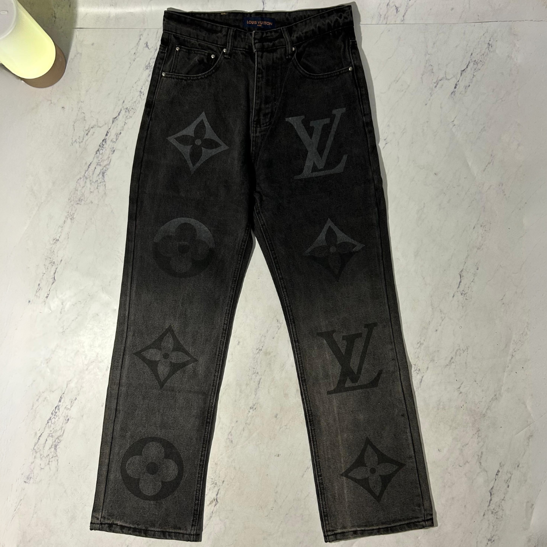 LV MONOGRAM JEANS